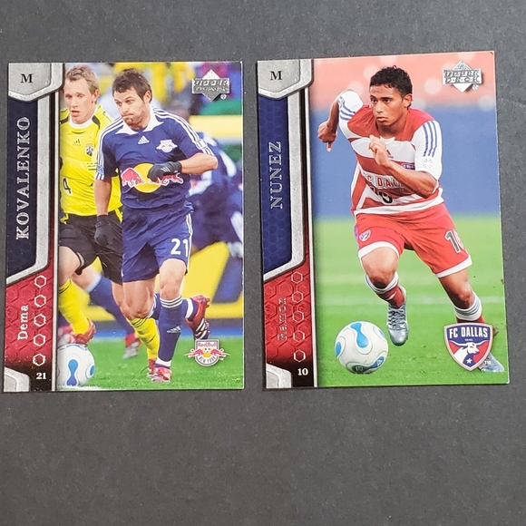 7pcs Vtg Upper Deck MLS Soccer Trading Sports Cards #'s 42,43,55,61,72,78,81 NWT - Picture 6 of 11